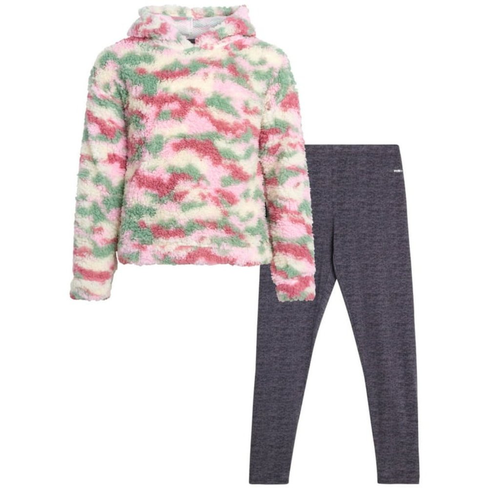 NWT RBX Girls - Pink Camo Sherpa Pullover & Leggings (only 7/8 left)